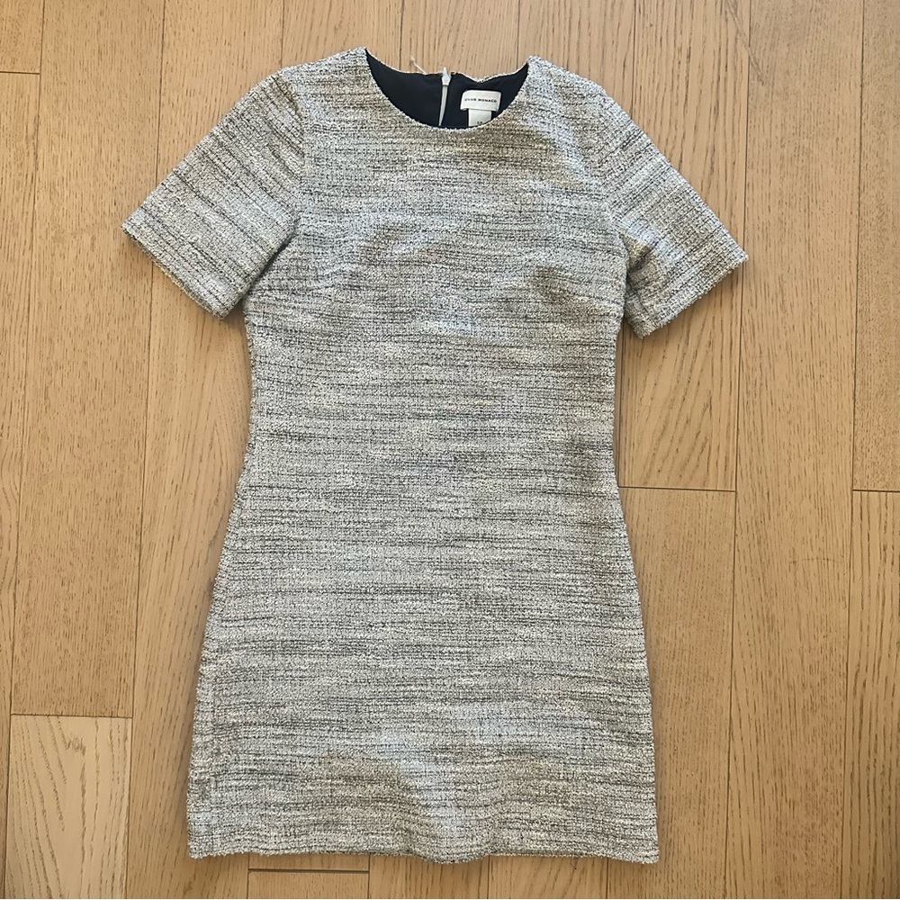 Club Monaco Textured Mini Dress
